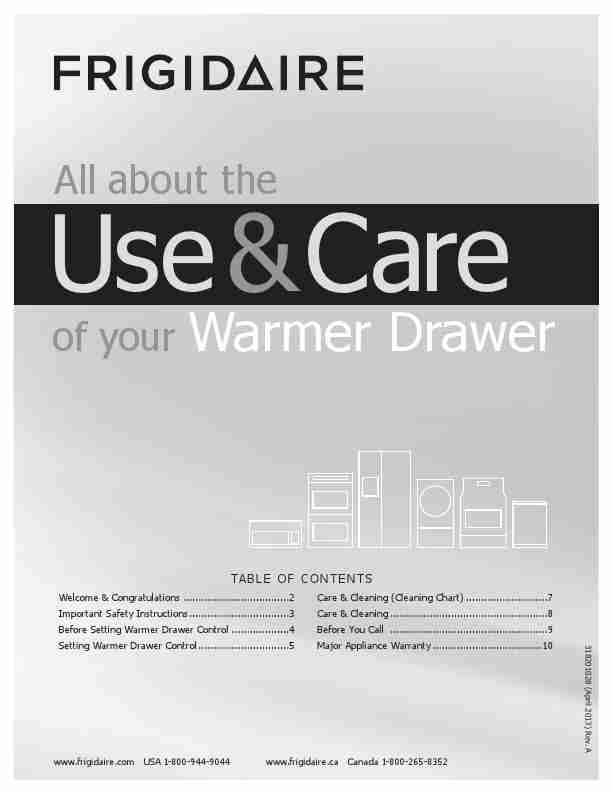Frigidaire Food Warmer 318201028-page_pdf